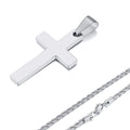 Waterproof Cross Pendant with Rope Chain