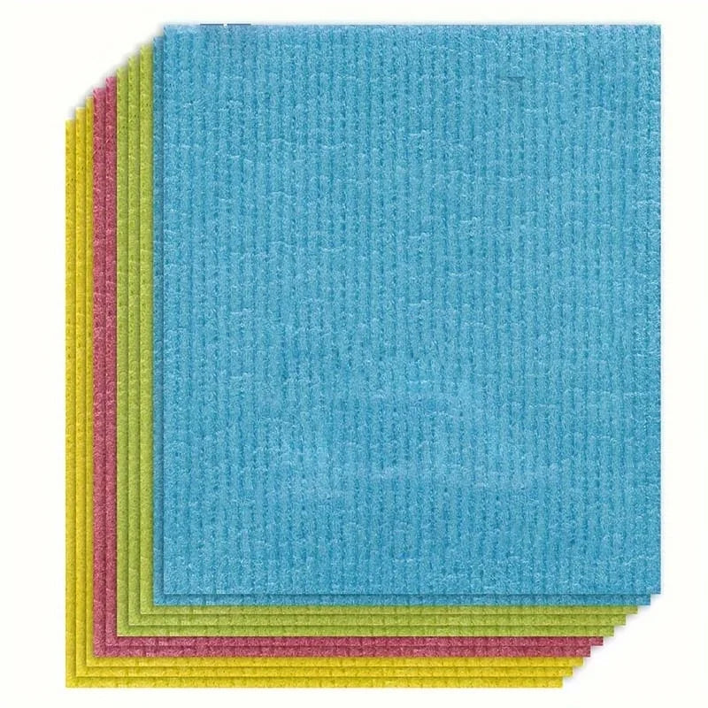 Printed Swedish Dishcloths (5-Pack, Cellulose-Cotton)