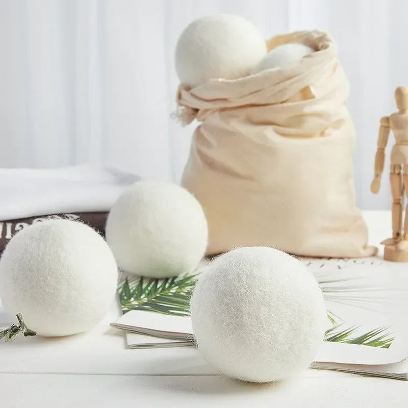 XL New Zealand Wool Dryer Balls (6-Pack)